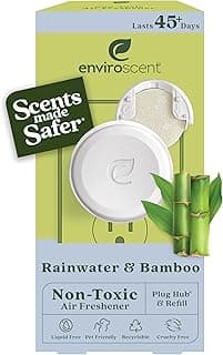 Enviroscent Non-Toxic Air Freshener Plug Hub® Warmer Refillable Kit - Refillable Plug-in Air Freshener for Home w/Paper Refill - Home Fragr...